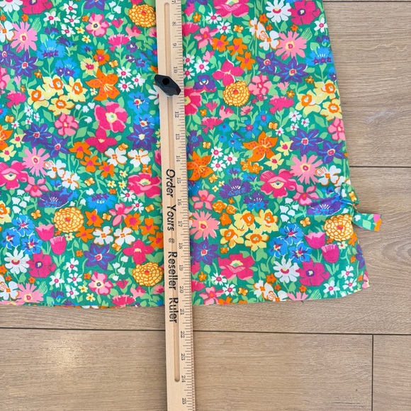 Lilly Pulitzer Bright Floral Women's Side Bow Skirt Golf Preppy Vacation Size 12 - Picture 11 of 11